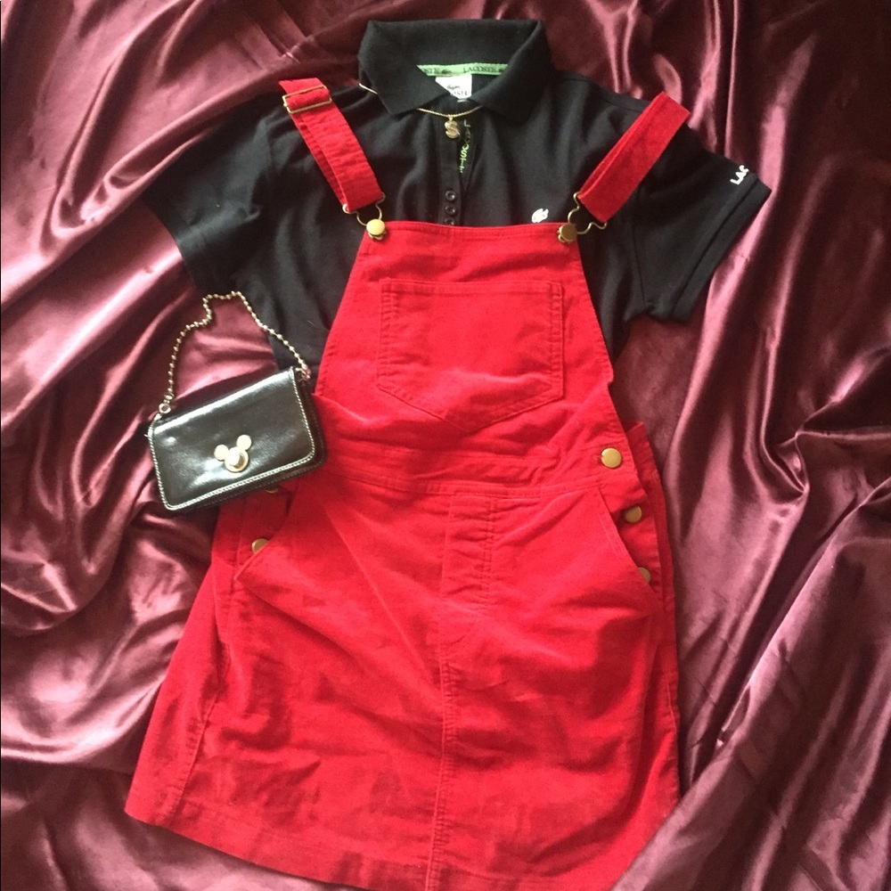 Lacoste Black Women’s Slim Fit Pique Polo Shirt